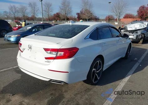 2020 Honda Accord Sport 2.0T из США, поврежденный, VIN 1HGCV2F37LA016465